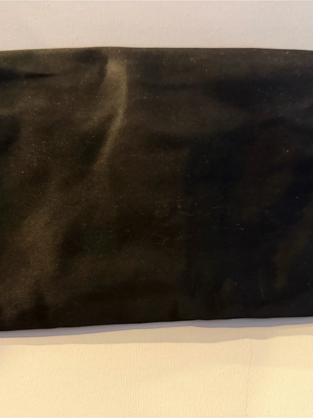 Black  Clutch with Metal Plate